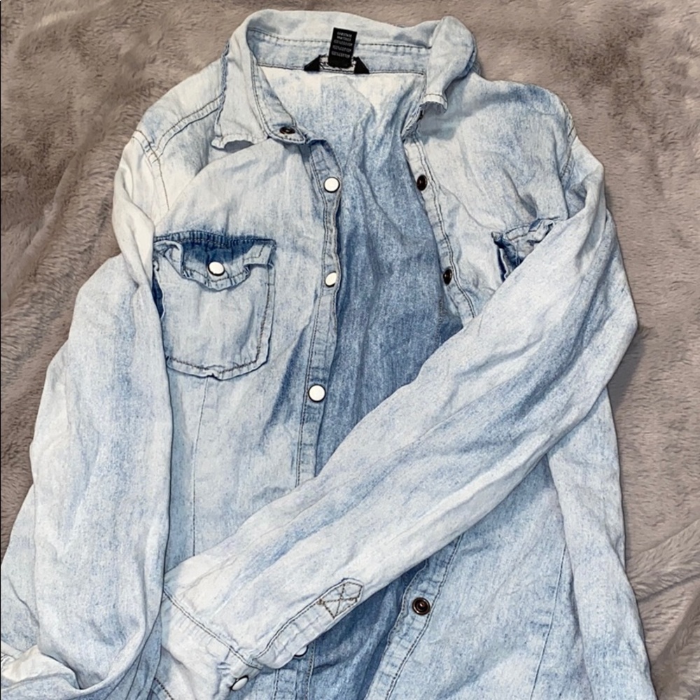 Denim Button Down